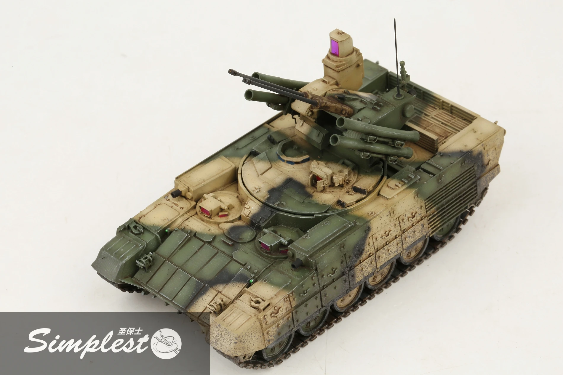 Simplest High-precision 3D D72005 Printing 1/72 Russian BMPT Model Kit