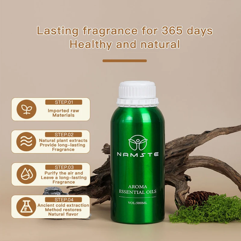 

500ML Perfume Scent Machine Essential Oils Freshener Electric Aroma Diffuser for Home Room Fragrance