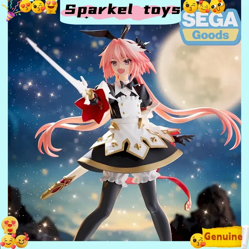 

Оригинальная настольная модель Sega, аниме-фигурки, коллекция кукол, игрушки, Astolfo Swordman, фигурки Альфа Fate/Grand Order, модели Astolfo