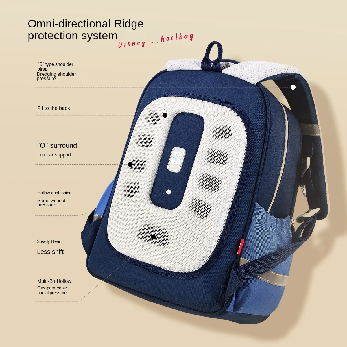 Marvel Leisure Boy School Bag Primary Middle High Student Shoulder Orthopedic Backpack Spider Man Captain America Light Mochilas