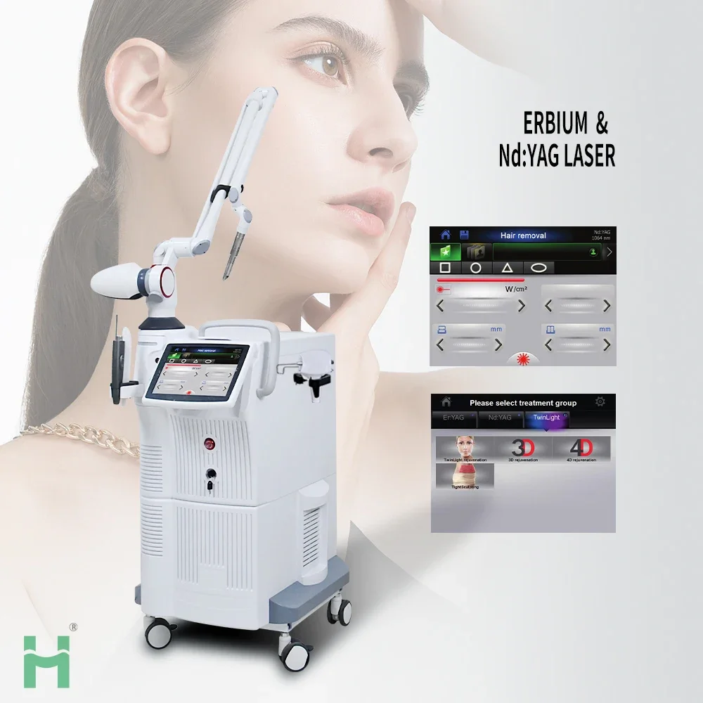 4D Pro Fractional Laser For Vaginal Tightening & Scar Removal: 2940nm Er:YAG & 1064nm Technology