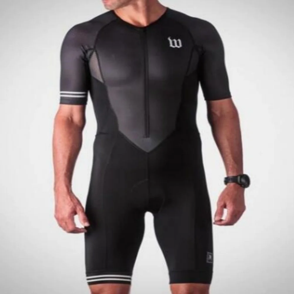 Men Cycling Skinsuit Triathlon Shorts Suit Outdoor Sports Mtb Bike Bodysuit Summer Ciclismo Jumpsuit Clothes