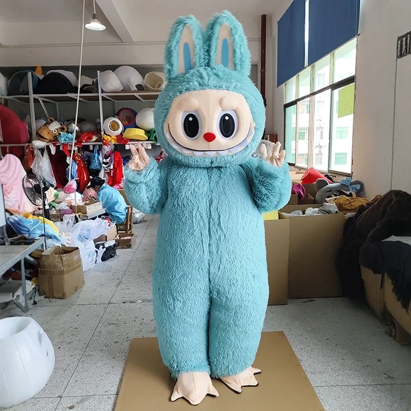 

Labubu Internet celebrity same cartoon doll clothing doll suit doll cos clothing funny hood