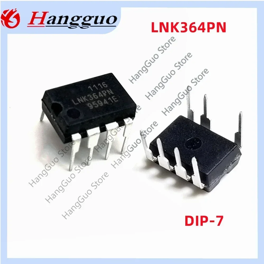 100PCS/Lot Brand new original   LNK364PN  LNK364P   AQH2223   DIP-7 power management IC chip