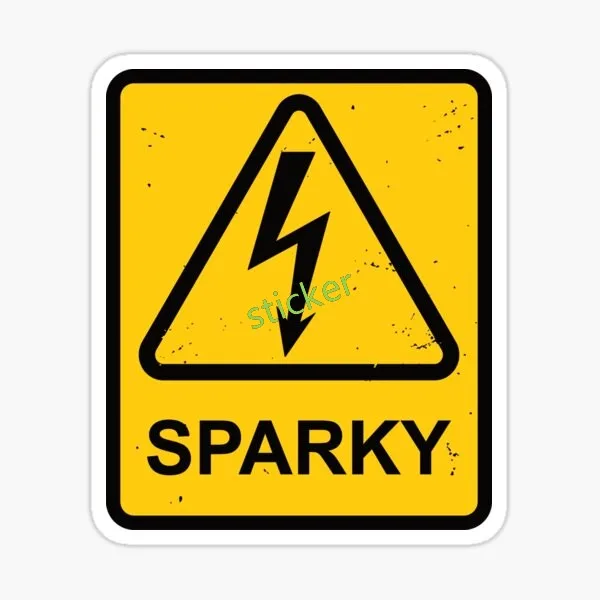 خطر الكهربائية عالية الجهد سيارة ملصق مائي Jdm على الطرق الوعرة الزجاج الأمامي الخلفي جذع الديكور مضحك علامة السيارة #2