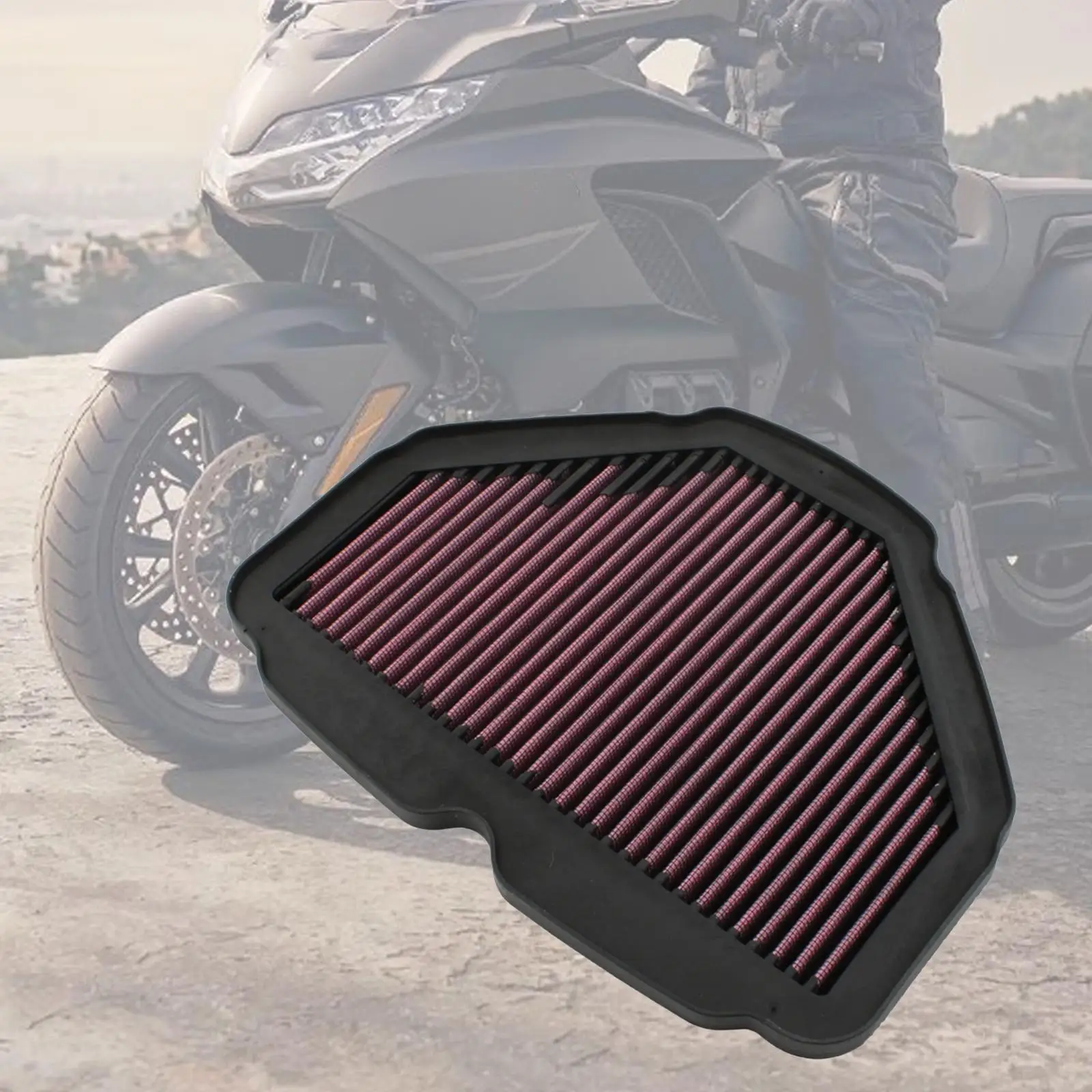 

Motorbike Air Filter Intake Portable Spare Parts Air Cleaner Filter Elements Motorcycle Parts Accessories