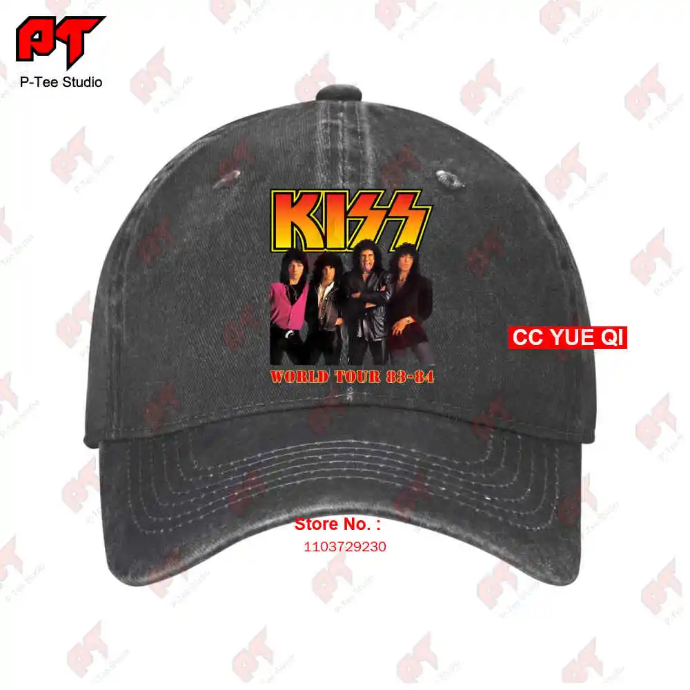 

Kiss All Hell'S Breakin'Loose World Tour Baseball Caps Truck Cap OEBZ