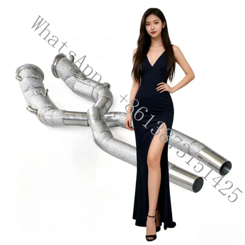 Suitable High Flow Sports Catalytic Converter Purosangue FUV 6.5L V12 2022-2025 Insulated Downpipe Racing Perfor