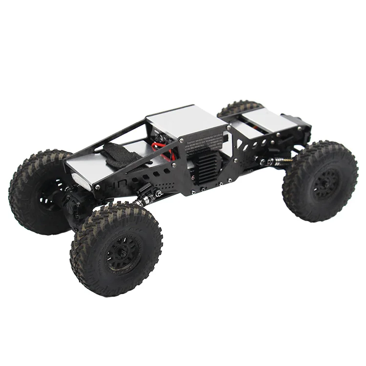 Hot Racing Graphite LCG Rock Crawler Conversion Chassis for Axial SCX24 vehicles