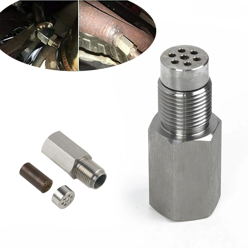 

1pcs Oxygen Sensor Adapter Car Check Engine Light Fix Catalytic Mesh Oxygen O2 Sensor Spacer Adapter Catalytic Converter 2028