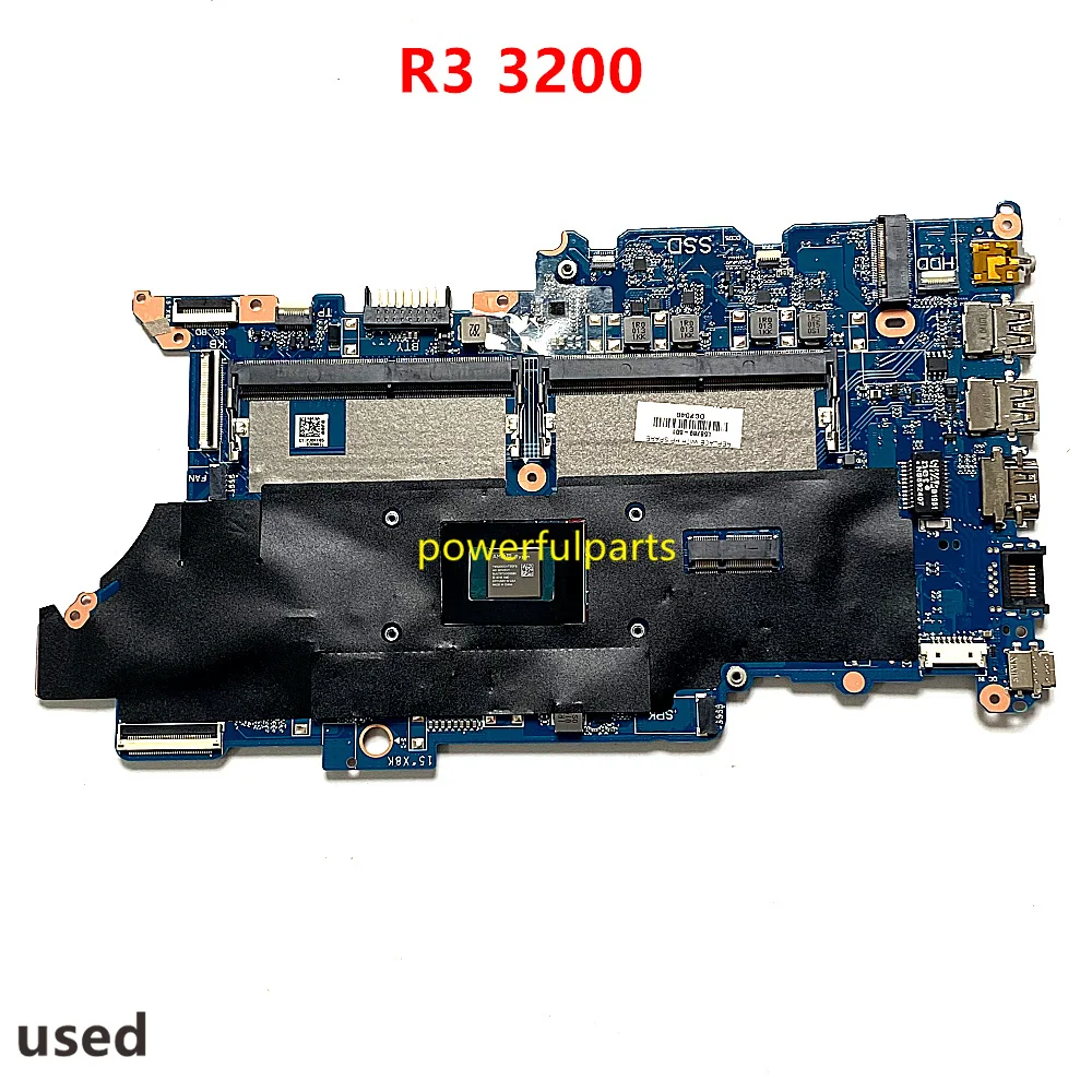 For HP ProBook 445R G6 Laptop Motherboard r3 3200 Cpu On-Board L58789-601 DA0X9KMB8E0 Working Good