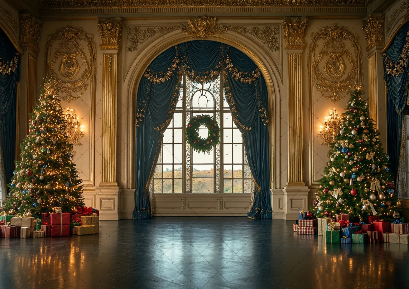 Royal Golden Hall Arch Window  - огляд і ціна Portrait Photography With Lighting