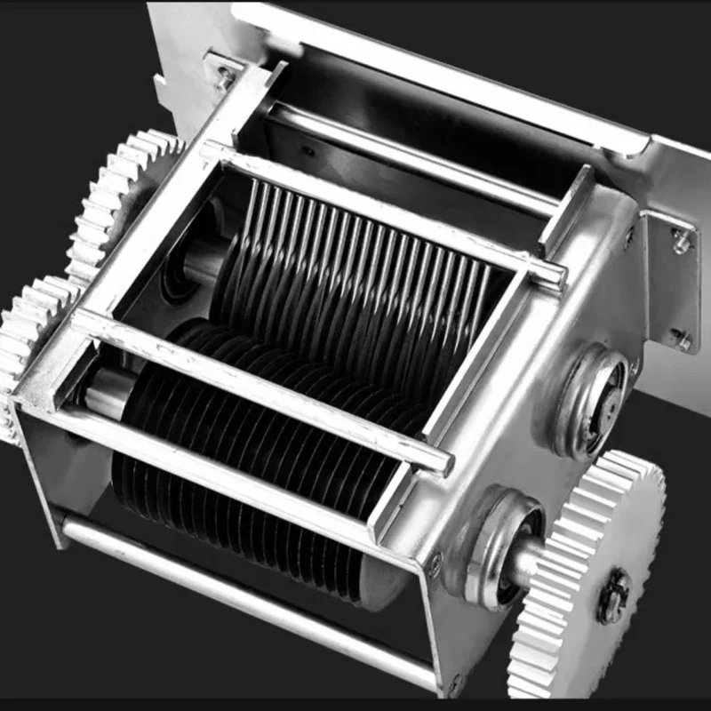 220v Electric Meat Slicer Commercial Automatic Meat Cutter New Pork Ear Slicing Machine Small Domestic Meat Cutting Machine