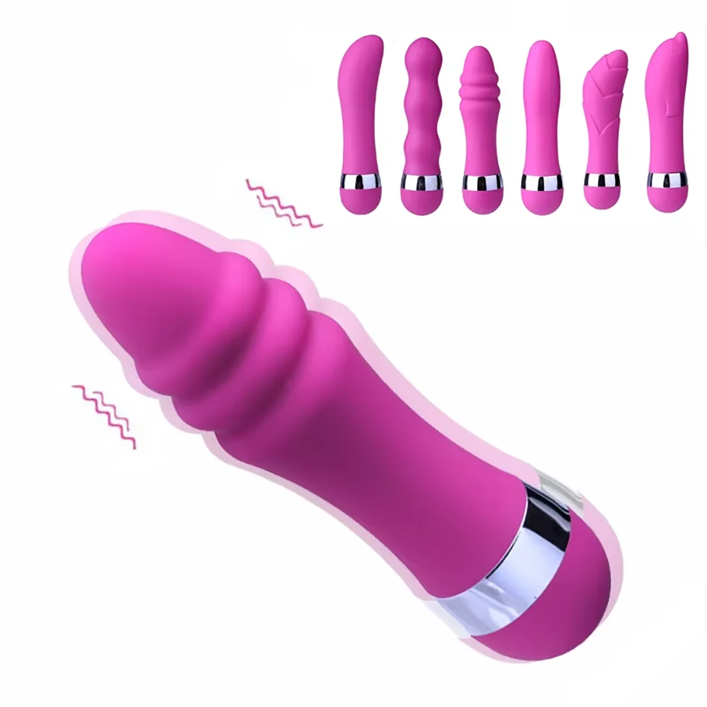 Masajeador vaginal estimulador de clítoris vibrador tipo bala masturbador de bolsillo pene vibradores de punto G varita mágica juguetes sexuales para mujeres