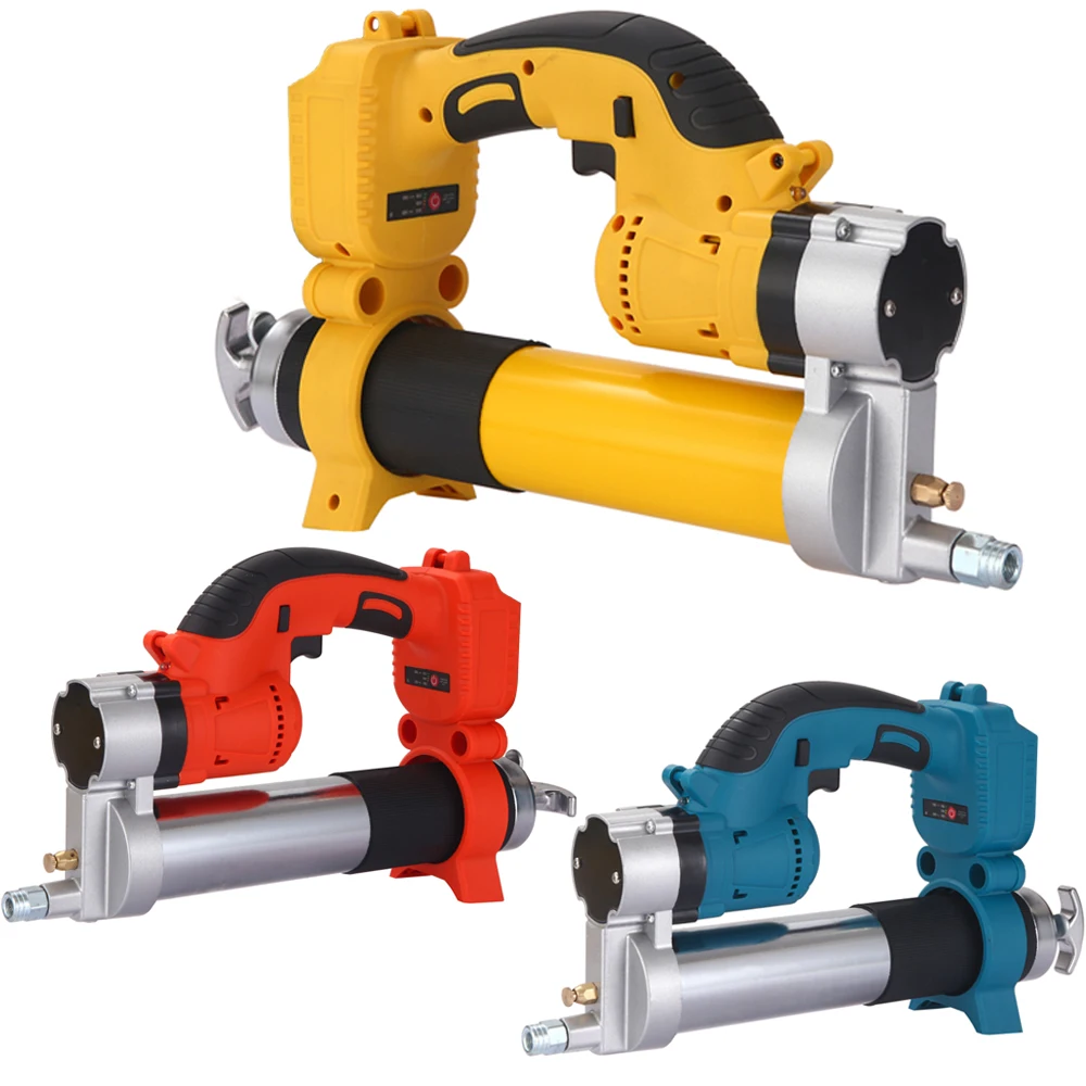 Cordless 21V Electric Grease Gun Brushless Motor High Pressure Lubrication Tool For 400g Grease Cartridges Industrial Equipment