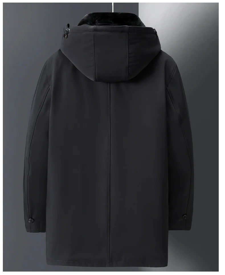 Warm New Style Men's Down Coats And Parkas Removable Inner Padding Puffer Jackets Winter Man White Goose Down Jacket HWY131588
