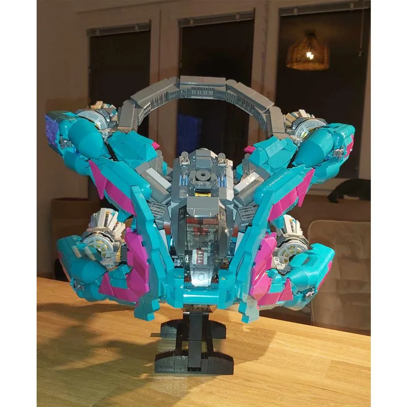 

MOC-159729Movie Scene Outer Space Spaceship Building Block Model 3154Parts Boys' and Children's Birthday Building Block Toy Gift