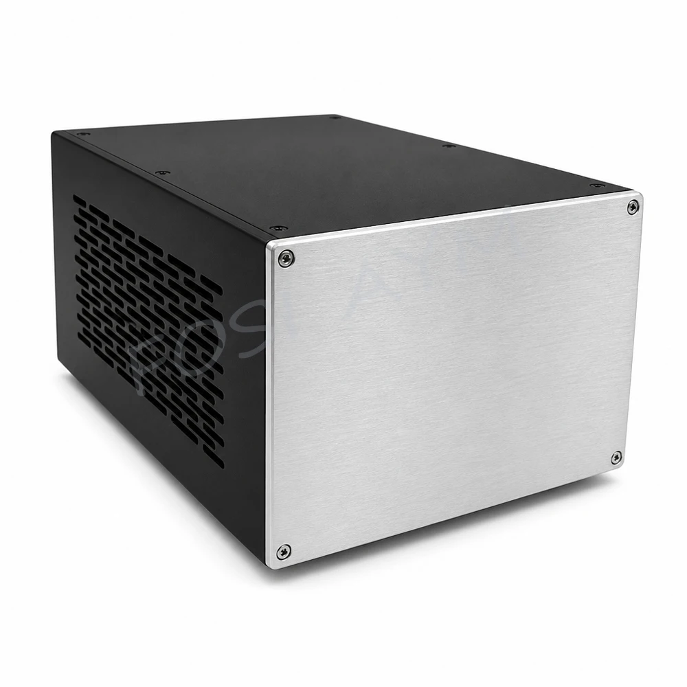 219x158x309mm FOSI AYM  Full Aluminum HiFi Amplifier Chassis Preamp Balanced Tube Power Filter DIY Audio Case