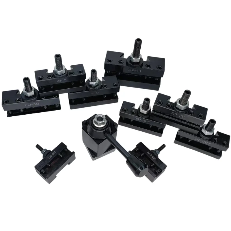 미국식 퀵 체인지 공구 홀더는 선반에 적합한 250형 금속 퀵 체인지 블레이드 홀더입니다. - 조정 가능한 수동 t