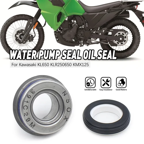 Para Kawasaki KLR650 KL650 EN500 EN400 Vulcan400 Twin Bulcan400 Vulcan500 bomba Tengal sello mecánico sello de agua sello de aceite