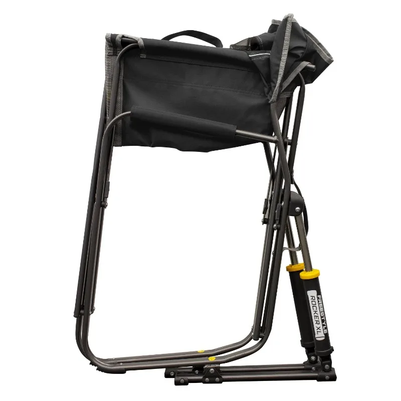 Sedia da campeggio a dondolo pieghevole oversize Freestyle Rocker XL,