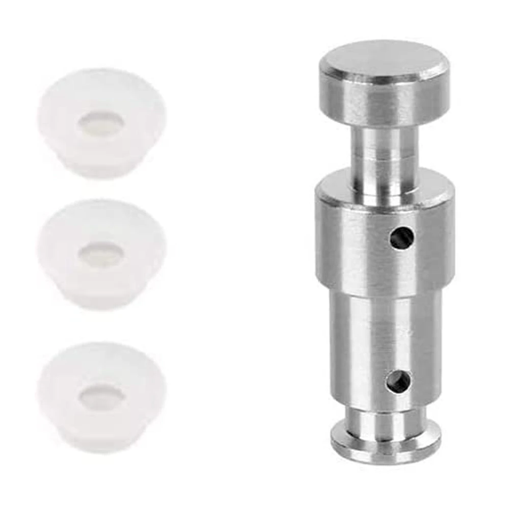 Steam Release Handle Float Valve Replacement Parts with 3 Silicone Caps for Instantpot Duo 3, 5, 6 QT,Duo Plus 3, 6 QT