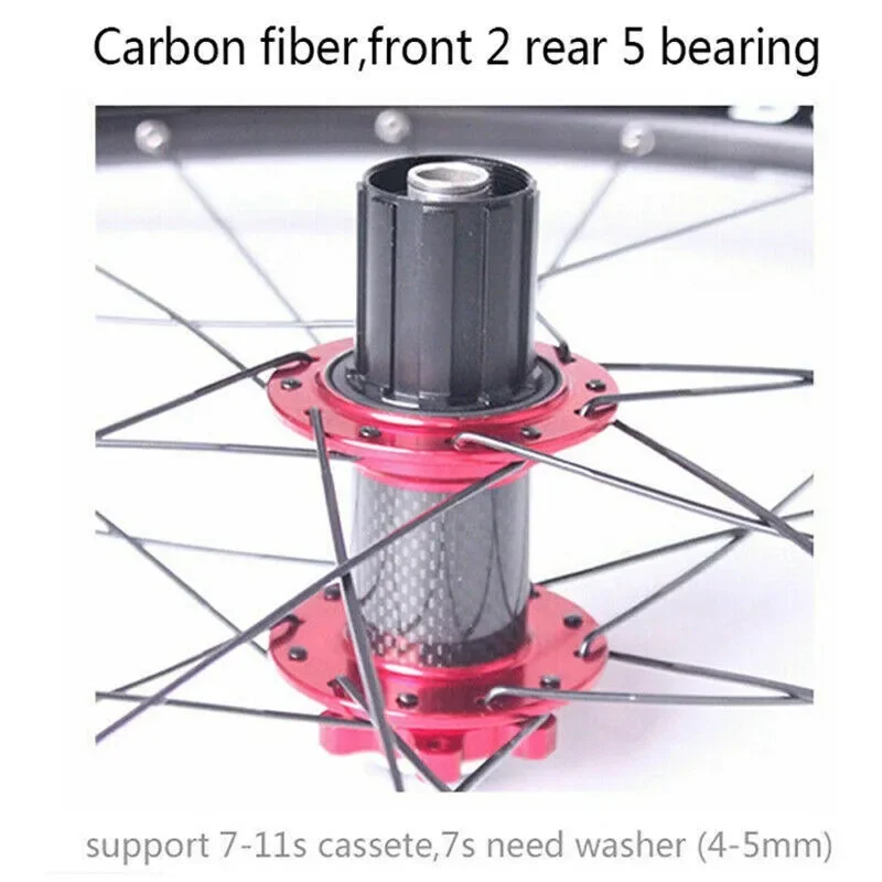 BUCKLOS MTB Fahrradräder Felge 26/27,5/29 Mountainbike Rad 9*100/10*135MM 15*100/12*142MM MTB Laufradsatz für 7/8/9/10/11 geschwindigkeit – Detail 5