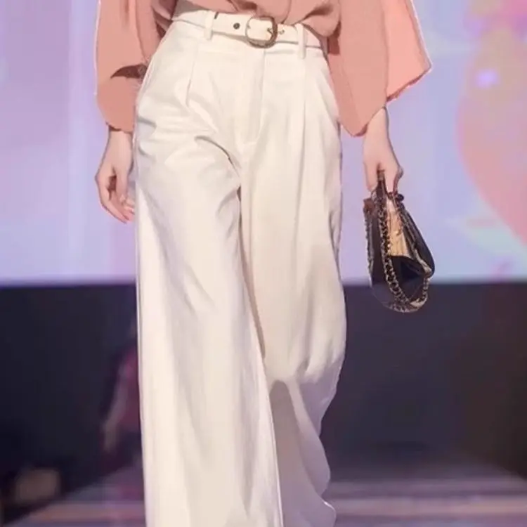 Korea Two Piece Trousers Set Sexy Tops Women Summer Slim Camis Tops Bodycon With Fashion Casual Soft Female