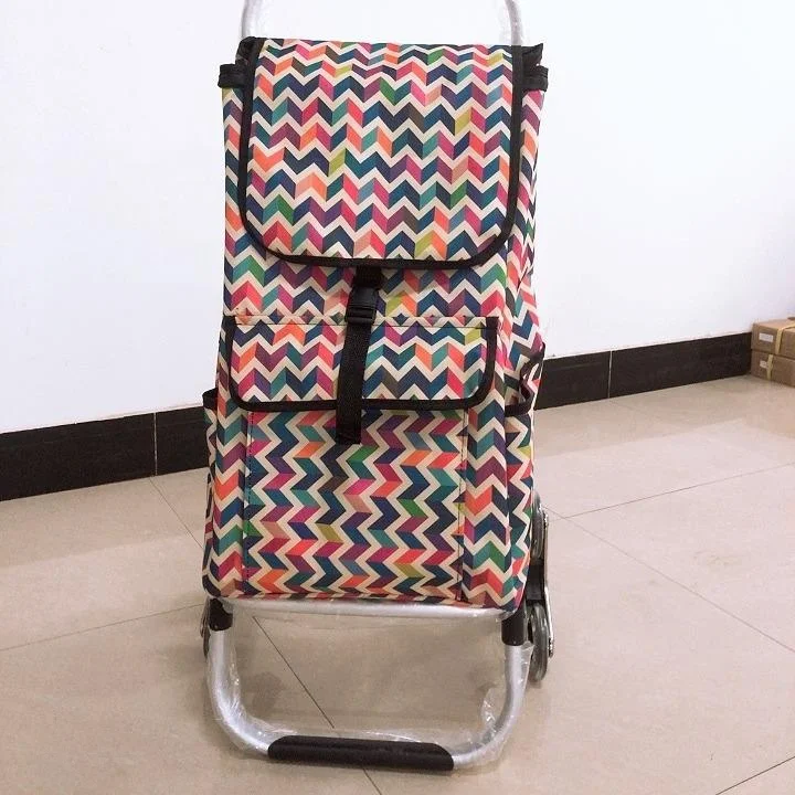ultra-light-aluminum-alloy-hand-pulled-shopping-cart-portable-trolley-for-groceries-supermarket-shopping-carts-with-retractab