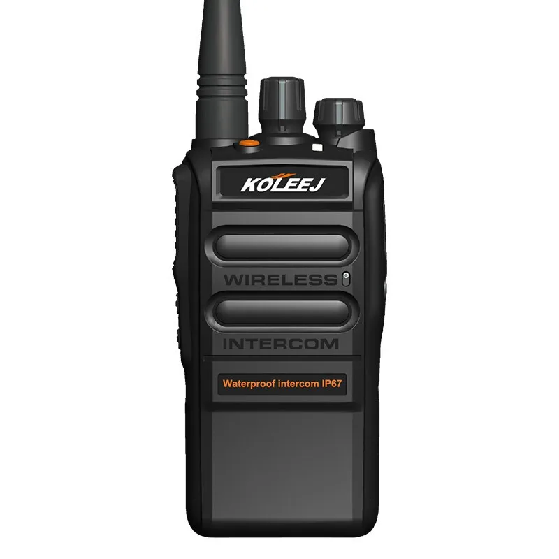 

KOLEEJ 999 IP67 Waterproof and Dustproof Strong Penetration Intelligent Power Saving PC+ABS Drop Resistant Walkie Talkie
