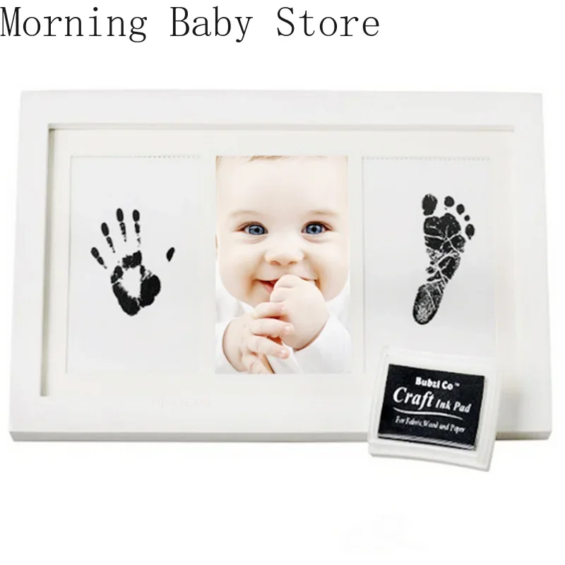 DIY Newborn Hand and Foot Print Ink Infant Baby Handprint Footprint Photo Frame Newborn Photography Baby Stuff Baby Birth Gift