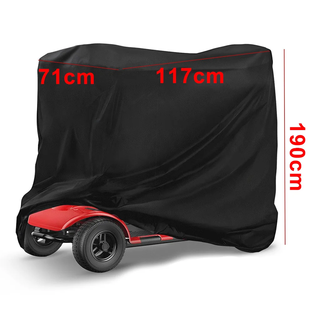 

210D Oxford Fabric Waterproof Scooter & Wheelchair Cover Bicycle- Cover Outdoor Bicycle- Storage Cover