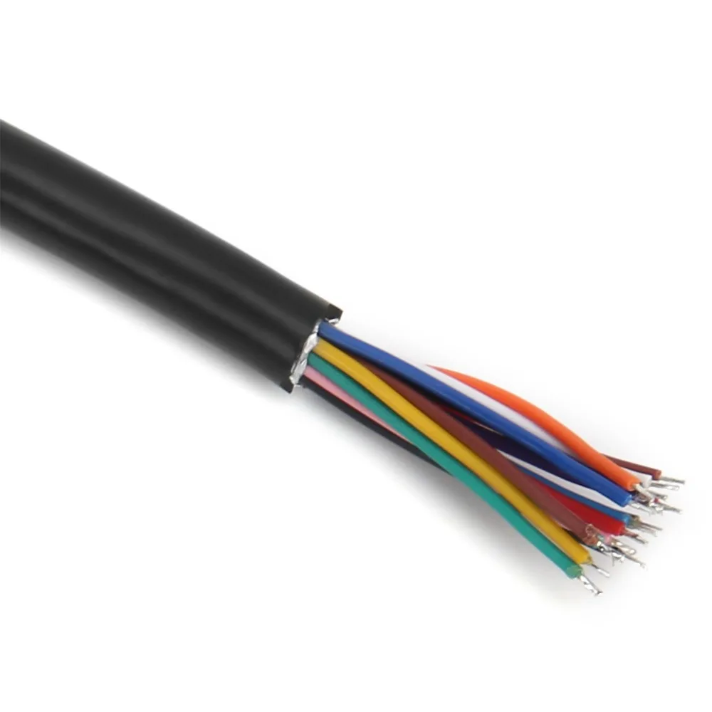 

16 Pin Male OBD2 Adapter 30cm / 11.8Inch Open Plug Wire Diagnostic Tool Cable DIY Modification Specific Universal
