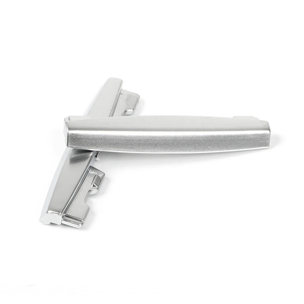 

Car ​A/C Vent Outlet Paddle Trim Strip Air Conditioning Outlet Sequins for BMW X5 F15 X6 F16 X5M F85 X6M F865 Accessories Silver