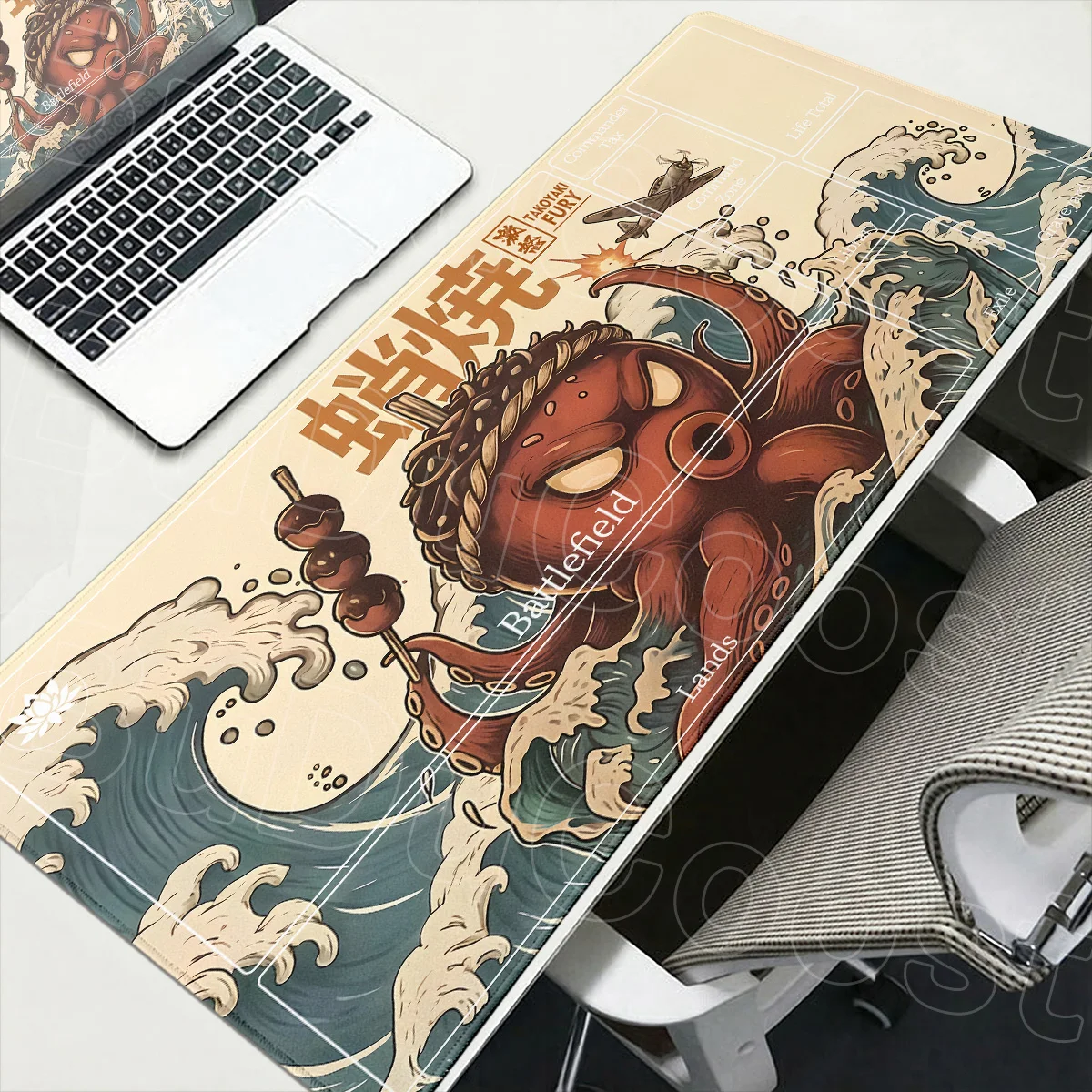 MTG TCG Magic Playmat Rubber Anti-slip Mousepad XXL Gathering Gaming Mat Frog Wizard Theme Anime Desk Mat PC Office Accessories