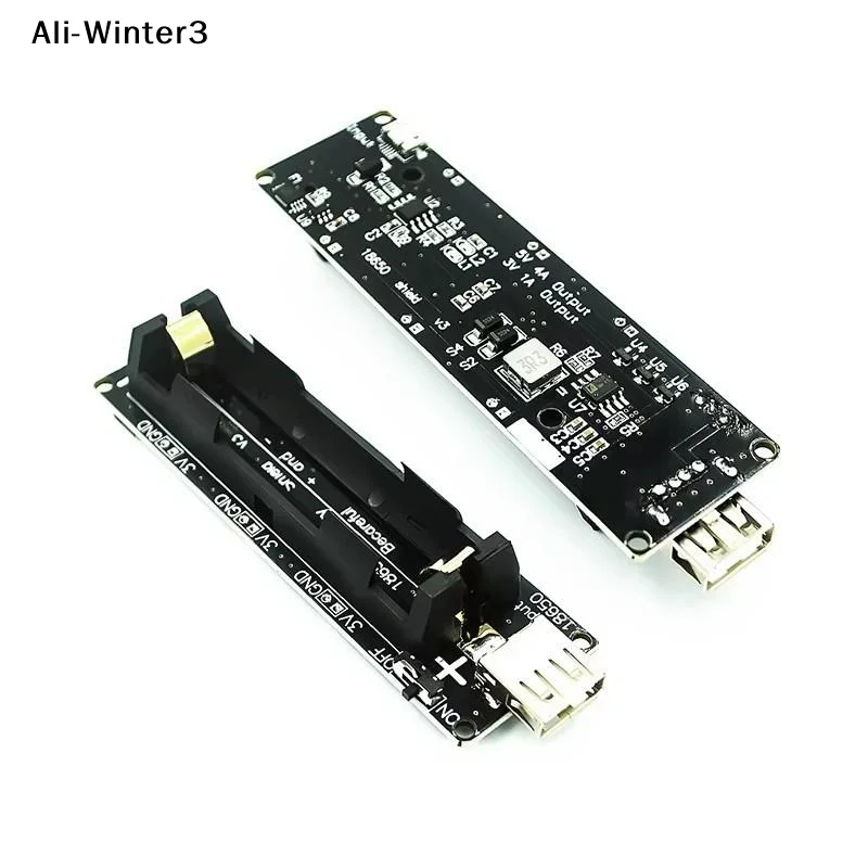 18650 Battery Holder With Single Compartment Support USB 5V/2A 3V/1A V3 Battery Shield Battery Charging Module For Raspberry Pi
