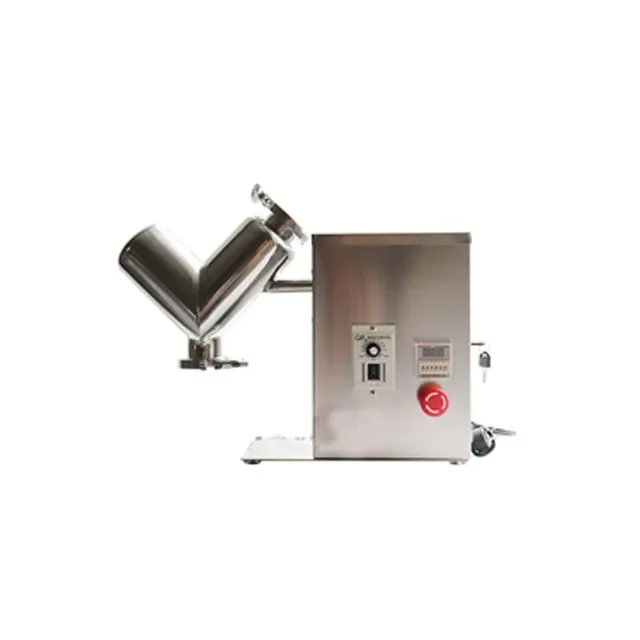 Small V‑Type Vertical Powder Mixer Universal Spice Powder Mixing Machine Food Processing Equipment