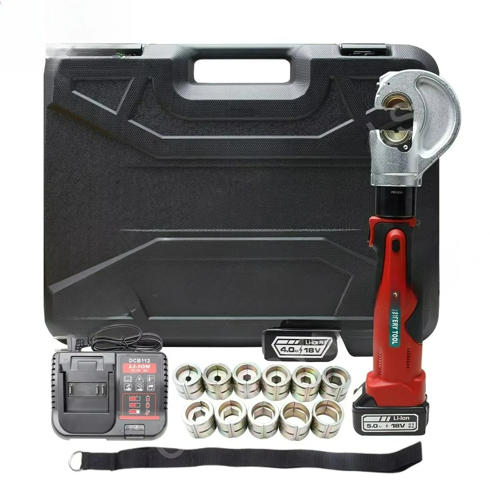 ES-400 18V Battery Powered Hydraulic Crimping Tool - Professional Cable Crimper 1 Year Warranty CE Certified 42mm Stroke