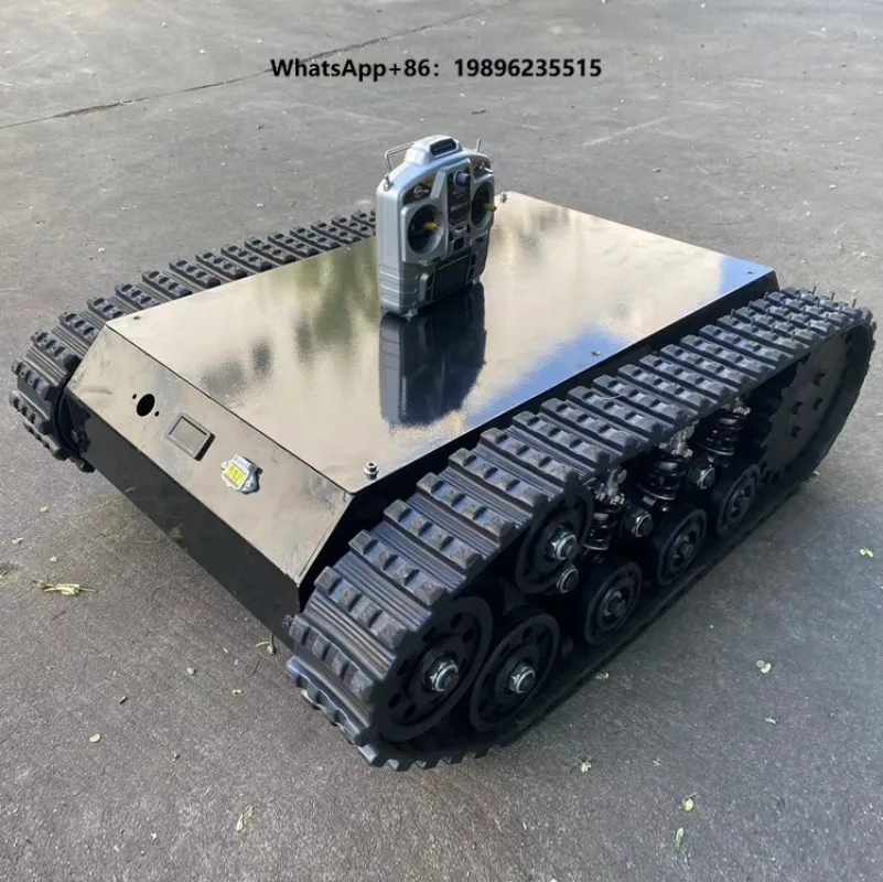 Tracked Robot Chassis - Chassi de Esteira Elétrico com Controle