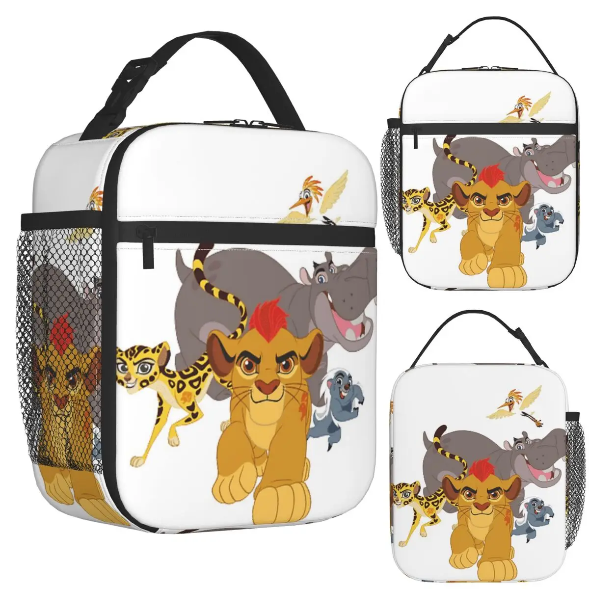 

Lion Guard Insulated Lunch Bag for School Picnic Storage Food Boxes Portable Container Cooler Thermal Lunch Box Tote