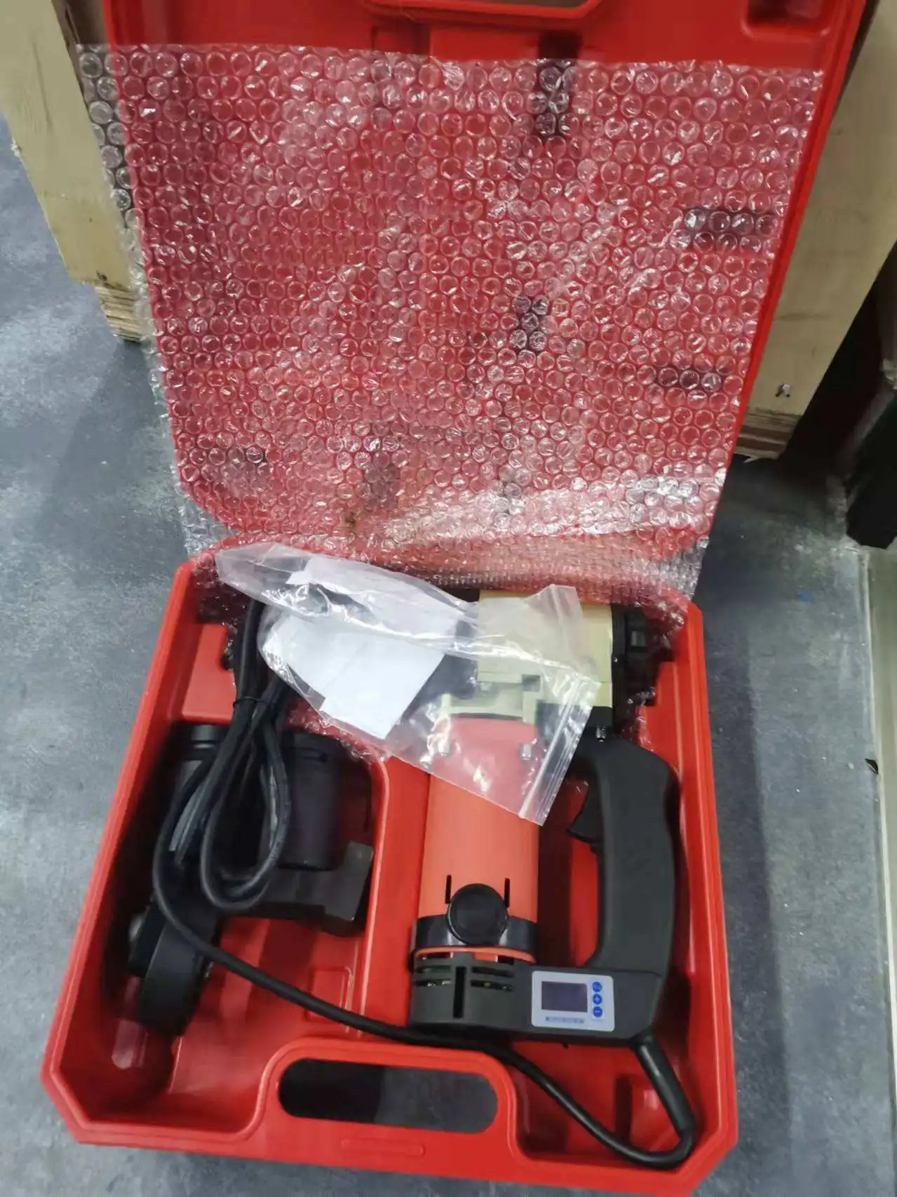 Industrial OEM Electric Torque Shear Wrench 1200Nm 220V 50Hz Rechargeable Adjustable Torsional Shear for Factory Use