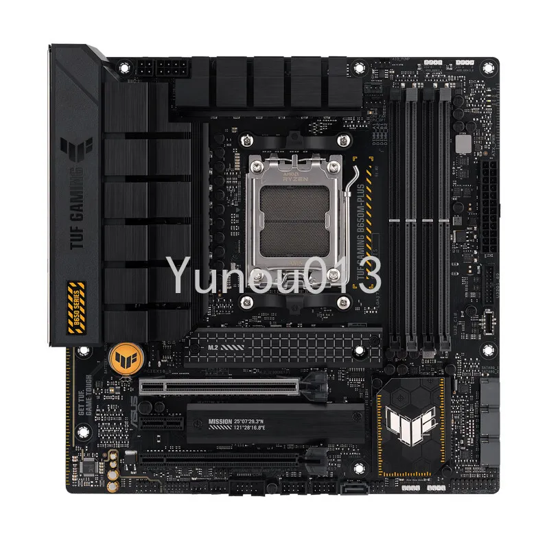 Tuf Gaming B650m-plus Heavy Artillery Desktop Motherboard Am5 Supports 7700x.