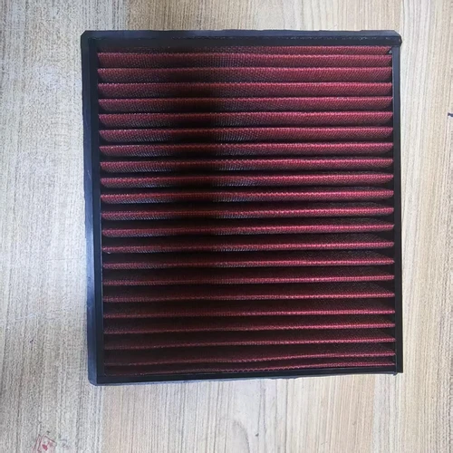 Imagen 1 del producto El fabricante de filtros de aire lavables de alto flujo personalizado de fábrica proporciona número o tamaño OEM para filtro de aire reutilizable hecho a medida