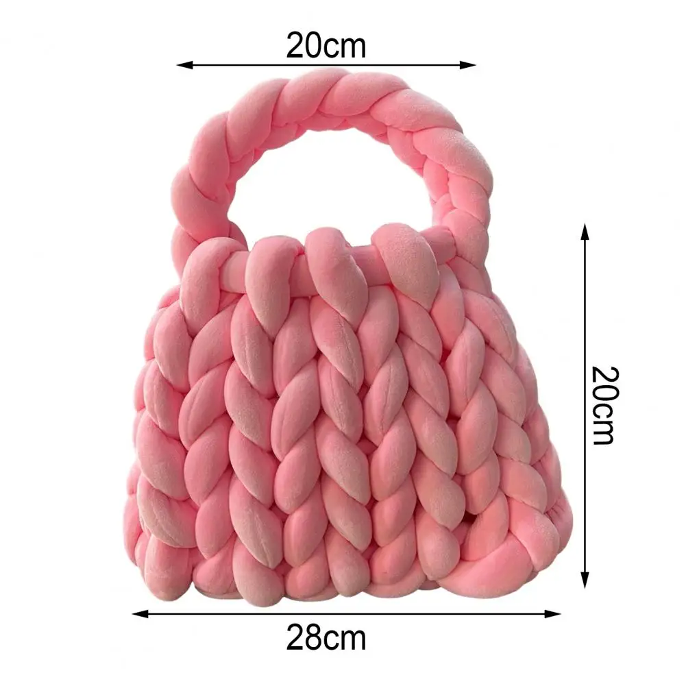 Filato per maglieria moda borsa lavabile filo all\'uncinetto usi larghi borsa da letto flessibile elastica per animali domestici cucito filato