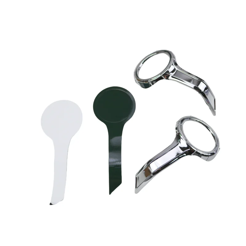 دراجة نارية كروم الجبهة الضباب ضوء الحافة حلقات الكسوة ABS ديكور لهوندا الذهب الجناح GL1800 2018 2019 2020 2021