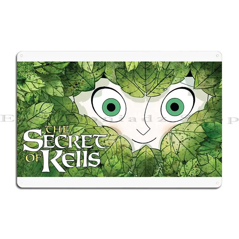 The Secret Of Kells 90slovelove Metal Plaque Poster Create Custom Customize Living Room Rusty Tin Sign Poster