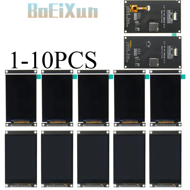 1-10PCS 3.5 Inch 320×480 SPI Serial TFT LCD Module Display Screen With Touch Panel Driver IC ST7796U