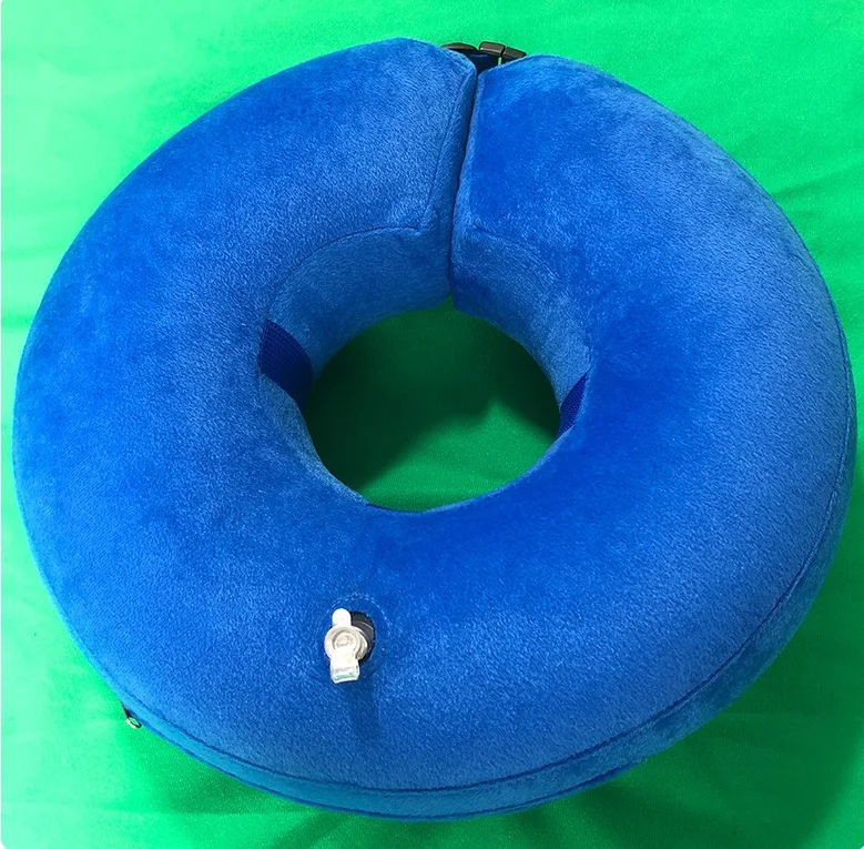 Inflatable Dog Collar Isabelino Anti-bite Injury Elizabethan Collar For Dogs Cat Recovery Neck Wound Protective Pet Accessrioes