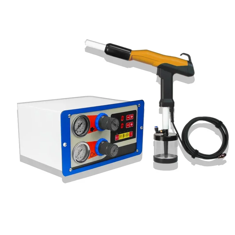 Electrostatic spray gun spray machine small powder proofing gun handheld lightweight wheel repair electrostatic spray gun