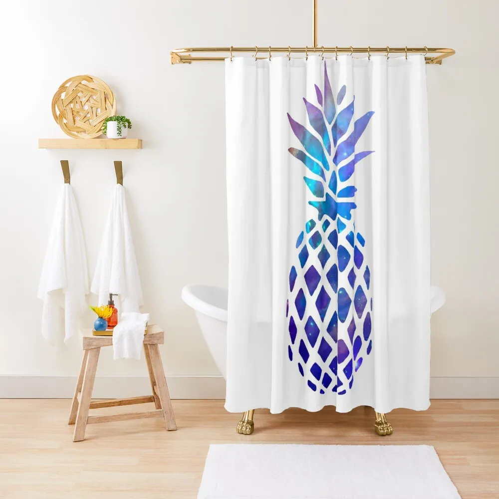 

Space Pineapple Shower Curtain Bathroom Decor Set For Bathroom Curtain